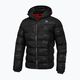 Men's Pitbull Airway 5 Padded Hooded winter jacket all black camo 3