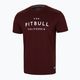 Pitbull West Coast men's t-shirt Usa Cal burgundy 2