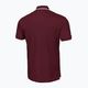 Men's Pitbull West Coast Polo Shirt Pique Stripes Regular burgundy 5