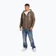 Men's Pitbull Zip Sherpa 2 Ruffin Hooded sweatshirt brown 2