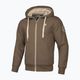 Men's Pitbull Zip Sherpa 2 Ruffin Hooded sweatshirt brown 5