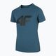 Children's T-shirt 4F blue HJZ22-JTSM002 4