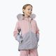 Children's ski jacket 4F pink HJZ22-JKUDN003