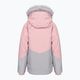 Children's ski jacket 4F pink HJZ22-JKUDN003 4