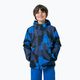 Children's ski jacket 4F black-blue HJZ22-JKUMN002