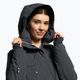 Women's snowboard jacket 4F dark grey H4Z22-KUDS001 4