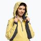 Women's snowboard jacket 4F yellow H4Z22-KUDS003 4