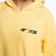 Women's snowboard sweatshirt 4F yellow H4Z22-BLD012 7