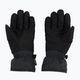 Children's ski gloves 4F grey-black 4FJAW22AFGLM038 2