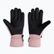Women's ski gloves 4F pink H4Z22-RED002 2