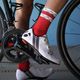 Luxa Asymmetric cycling socks red LUHE19SAMRS 5
