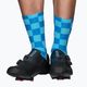 Luxa Squares cycling socks blue LUAMSSQBS 2