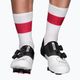 Luxa Flag white and red cycling socks LAM21SPFS 2
