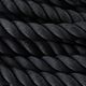 Gipara Fitness training rope 38mm/15m black 2538 3
