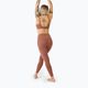 Women's yoga leggings JOYINME 7/8 brown 801473 4