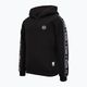 Men's Octagon Stripe hooded sweatshirt black 2