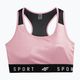 4F fitness bra pink 4FSS23USBAF051-56S 4