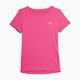 Women's training t-shirt 4F pink 4FSS23TFTSF261-54S