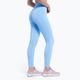 Women's training leggings Gym Glamour Push Up Baby Blue 405 3