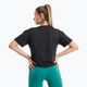 Women's training shirt Gym Glamour Sport Black 424 3