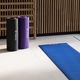 TREXO yoga mat PVC 6 mm purple YM-P01F 7