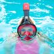 Full face mask for snorkelling AQUASTIC red SMA-01SC 9