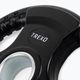 TREXO black rubberised cast iron weight RW5 5 kg 3