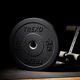 TREXO Olympic bumper weights black TRX-BMP010 10 kg 4