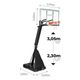 OneTeam basketball basket BH01 black OT-BH01 13