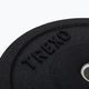 TREXO Olympic bumper weights black TRX-BMP015 15 kg 2