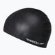 Speedo Plain Flat Silicone children's swimming cap black 8-709931959 2