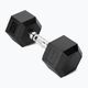 TREXO Hex 12.5 kg rubberised dumbbell 2