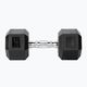 TREXO Hex 12.5 kg rubberised dumbbell 4