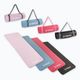 TREXO NBR 15 mm exercise mat with belt pink 8