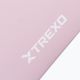 TREXO NBR 15 mm exercise mat with belt pink 4