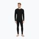 WOOLCANO Merino men's thermal underwear set SET0540 black 2