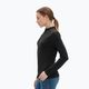 Women's thermal sweatshirt WOOLCANO Merino TOP0545 black 3