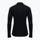 Women's thermal sweatshirt WOOLCANO Merino TOP0545 black 7