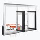 OneTeam basketball set BB140G Backboard + Hoop 6