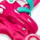 HUMBAKA Starjet LED children's roller skates 3in1 pink 20