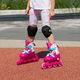HUMBAKA Starjet LED children's roller skates 3in1 pink 4