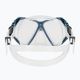 AQUASTIC Shoal snorkelling set mask + snorkel blue 5