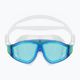 Children's swimming mask AQUASTIC Mako Jr blue 2