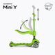 Children's tricycle scooter HUMBAKA Mini Y green HBK-S6Y 3