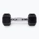 Bauer Fitness rubberised dumbbell HEX black AC-1701 4