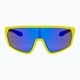 GOG children's sunglasses Flint matt neon yellow/black/polychromatic blue 3