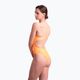 Women's one-piece swimsuit CLap Two-layer orange CLAP104 5