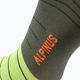 Alpinus Lavaredo green trekking socks 3