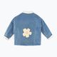 Children's jacket KID STORY Teddy air blue flowers 4