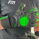 Football Masters Voltage Plus NC goalkeeper gloves black/fluo 3